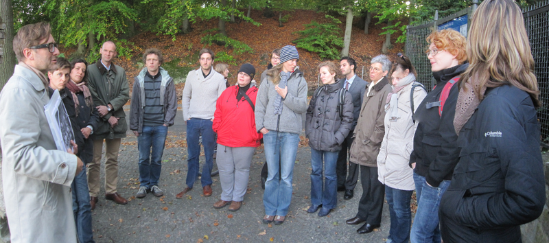 Project team (outside) at the second annual meeting
