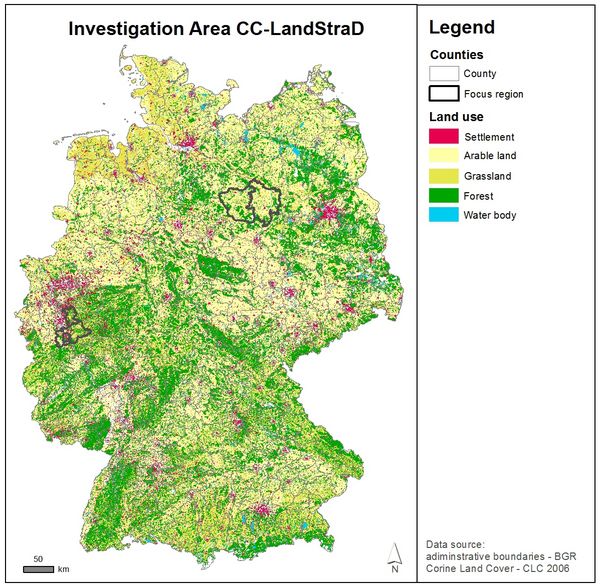 Investigation Area CC-LandStraD